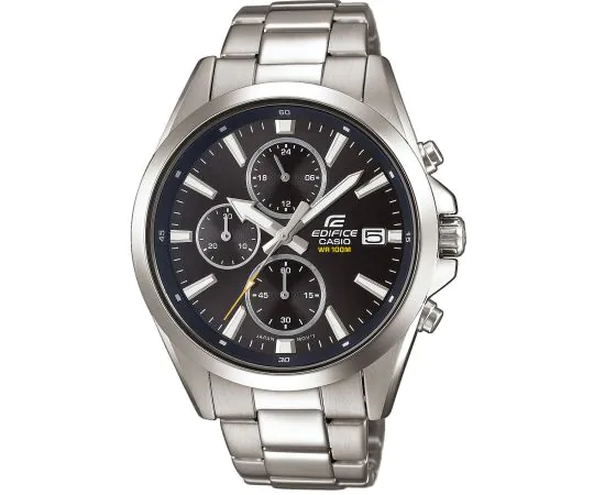 Casio black chronograph watch online