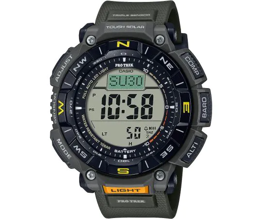 Casio PRG 340 3ER Pro Trek Radio Solar 53mm Mens watch cheap shopping Timeshop24