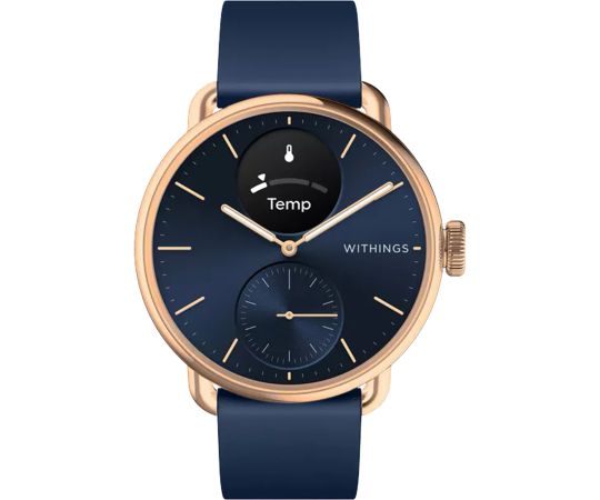 Withings HWA10 model 6 All In ScanWatch 2 rose gold blue 38 mm 5ATM Mens Ladies Unisex watch cheap shopping Timeshop24