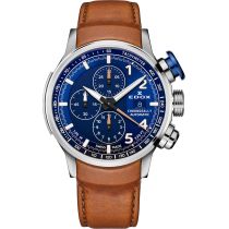 Edox 01129-TBUCBR-BUBR Chronorally Automatic Mens Watch 45mm 10ATM