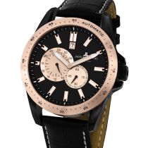 Jacques Lemans 1-1775F Liverpool Automatic Mens Watch 48mm 10 ATM