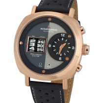 Jacques Lemans 1-2058C Lugano Mens Watch 44mm 5ATM