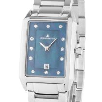 Jacques Lemans 1-2158L Torino square Ladies Watch 23mm 5ATM