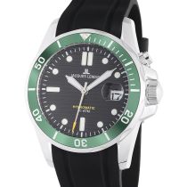 Jacques Lemans 1-2170E Hybromatic Diver Mens Watch 41mm 20ATM