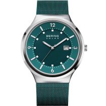 Bering 14442-808 Mens Watch Solar Watch 42mm 5ATM