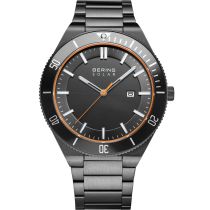 Bering 14443-779 Mens Watch Solar Watch 43mm 10ATM