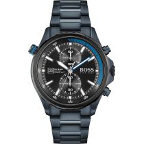 Hugo Boss 1513824 Globetrotter Chronograph Mens Watch 46mm 10ATM