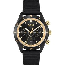 BOSS 1513935 Santiago Chronograph Mens Watch 44mm 5ATM