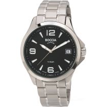 Boccia 3591-02 Men`s Watch Titanium Mens Watch 41mm 10ATM