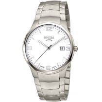 Boccia 3656-01 Men`s Watch Titanium Mens Watch 39mm 5ATM