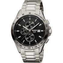 Boccia 3751-01 Men`s Watch Chronograph Titanium Mens Watch 43mm