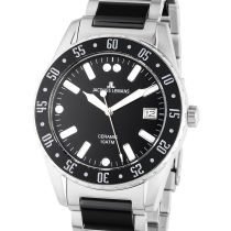 Jacques Lemans 42-10A Liverpool Ceramic Mens Watch 42mm 10ATM