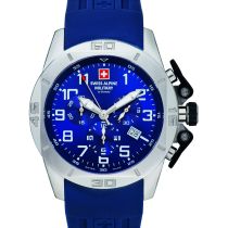 Swiss Alpine Military 7063.9835 Chronograph Mens Watch 45mm 10ATM