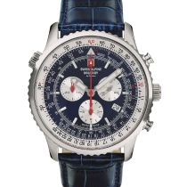 Swiss Alpine Military 7078.9535 Chronograph Mens Watch 45mm 10ATM