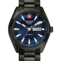 Swiss Alpine Military 7090.2175 automatic mens watch 43mm 10ATM