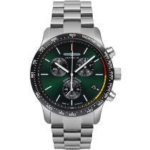 Zeppelin 7288M-4 Night Cruise Chronograph Mens Watch 42mm 10ATM