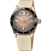 Edox 80131-37RNC-VDBEI Skydiver Automatic +2nd strap Ladies 