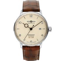 Zeppelin 8062-5 Hindenburg LZ129 Automatic Mens Watch 40mm 5ATM