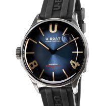 U-Boat 9021/B Darkmoon mens watch 40mm SS 5ATM