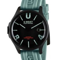 U-Boat 9526 Darkmoon Aqua IPB Mens Watch 44mm 5ATM