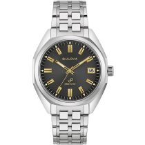 Bulova 96B415 Jet Star Mens Watch 40mm 5ATM