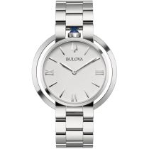 Bulova 96L306 Ladies Watch Rubaiyat Diamond 40mm 3ATM