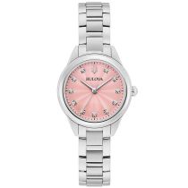 Bulova 96P249 Ladies Watch Sutton 28mm 3ATM