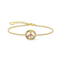 Thomas Sabo A2071-996-7 Peace Rainbow Bracelet Ladies