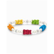 Thomas Sabo A2153-052-7-L15 Goldbears Pearl Bracelet colourful 15 cm