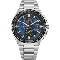 Citizen AT8234-85L Eco-Drive radio controlled Titanium Mens Watch 40mm 10ATM