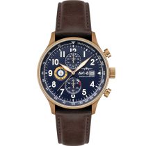 AVI-8 AV-4011-0O Mens Watch Hawker Hurricane Classic Chronograph 43mm 5ATM