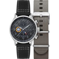 AVI-8 AV-4011-0W Mens Watch Hawker Hurricane Chronograph 43 mm 5ATM