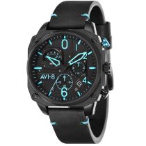 AVI-8 AV-4052-05 Lafayette Chronograph Mens Watch 45mm 5 ATM