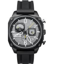 AVI-8 AV-4052-R1 Hawker Hunter Chronograph Mens Watch 45mm 5ATM