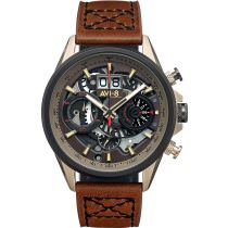 AVI-8 AV-4065-06 Hawker Harrier Chronograph Mens Watch 45mm 5ATM