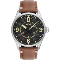 AVI-8 AV-4090-01 Spitfire Automatic Mens Watch 42mm 5ATM