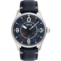 AVI-8 AV-4090-02 Spitfire Automatic Mens Watch 42mm 5ATM