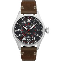 AVI-8 AV-4097-01 Pilot Hawker Hurricane Automatic Mens Watch 46mm 5ATM