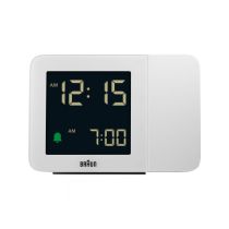 Braun BC15W-DCF digital projection alarm clock