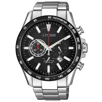 Citizen CA4444-82E Eco-Drive Titanium Chronograph Mens Watch 43mm 10ATM