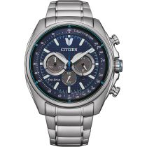 Citizen CA4560-81L Eco-Drive Chronograph mens watch 45mm 10ATM