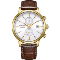 Citizen CA7062-15A Eco-Drive Chronograph Mens Watch 42mm 5ATM