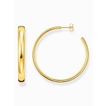 Thomas Sabo CR641-413-39 Gold-plated hoop earrings Chunky 50 mm 