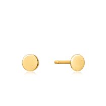 ANIA HAIE Ear Studs Disc Gold 14K EAU001-04YG