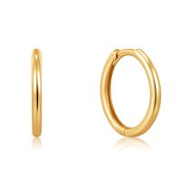 ANIA HAIE Creoles Huggie Hoop Gold 14K EAU001-07YG