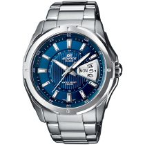 CASIO EF-129D-2AVEF EDIFICE Mens Watch 45mm 10 ATM