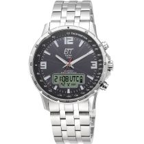 ETT EGS-11551-21M Solar Drive Radio Controlled Professional Mens Watch 43mm