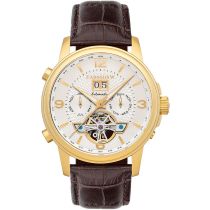 Thomas Earnshaw ES-8177-08 Marylebone Grand Date Open Heart Mens Watch 42mm