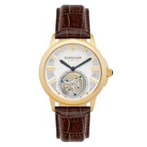 Thomas Earnshaw ES-8239-03 Disraeli Tourbillon Mens Watch 42mm 3ATM