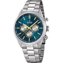 Festina F16820/C Timeless Chronograph Mens Watch 44mm 5ATM